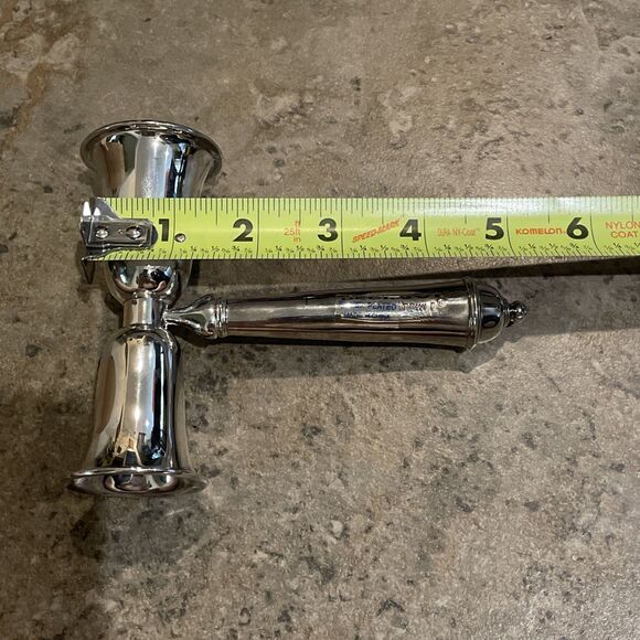 Towle Silver-plated Double Sided Jigger Bar Tool Monogrammed - Picture 5 of 8